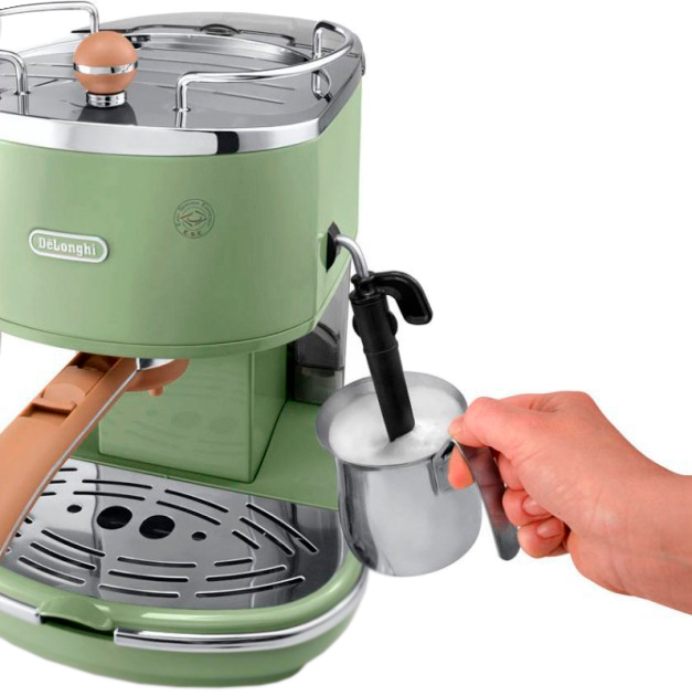 Cafetiera Delonghi ECOV 311 GR / 1.4 l / Manuala / Macinata, pad cafea photo 4